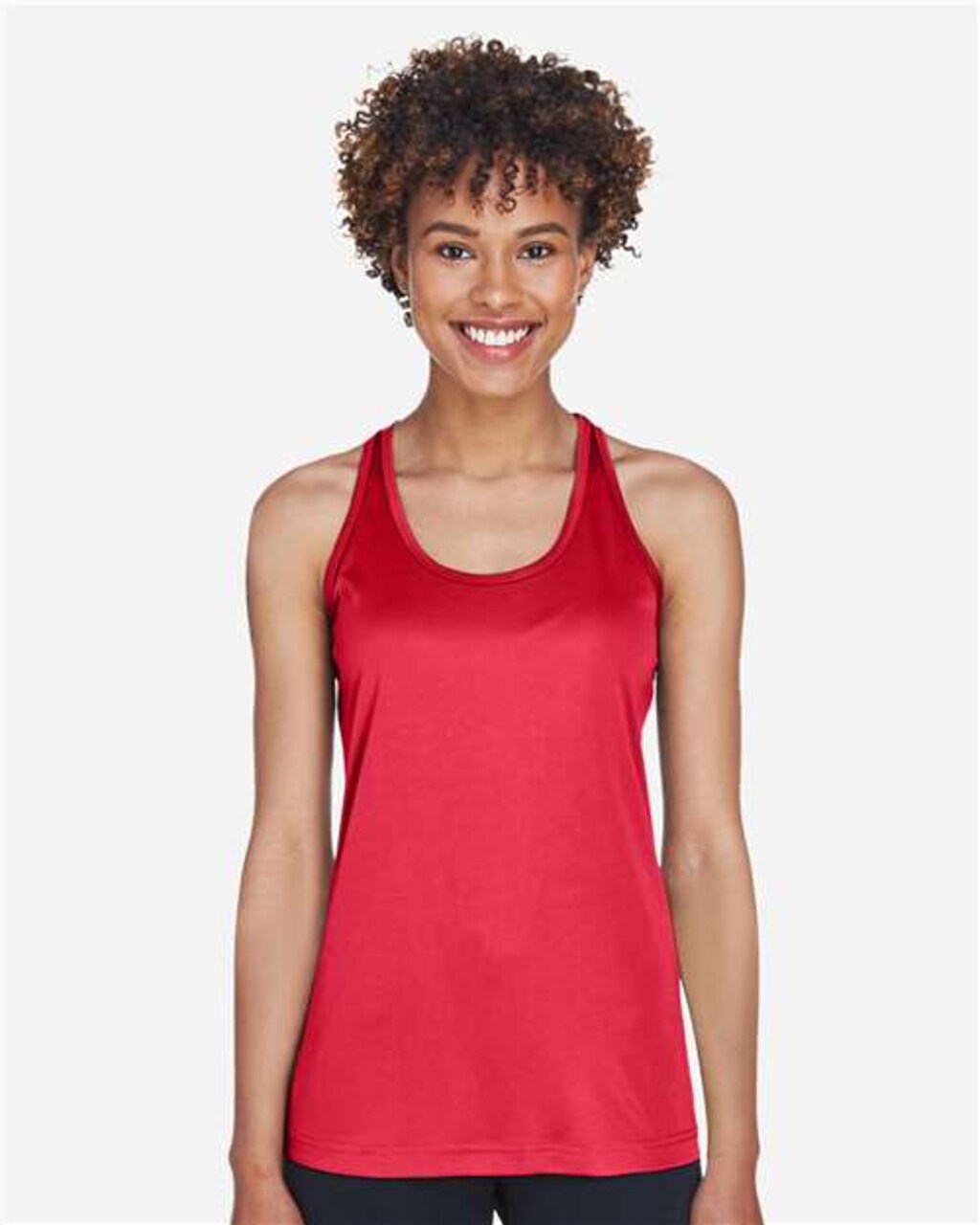 Team 365 Women’s Performance Racerback Tank Comfortable Activewear TT11WRC